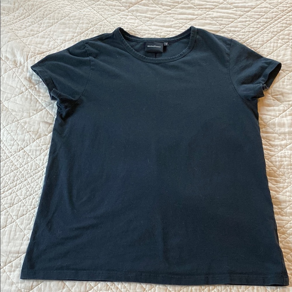 RicherPoorer Cotton Tee, Black, Women’s M